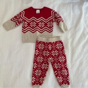 Hanna Andersson matching sweater set